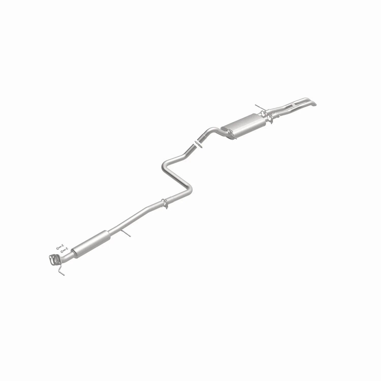 Fits 2011-2019 Ford Fiesta 1.6L Direct-Fit Replacement Exhaust System